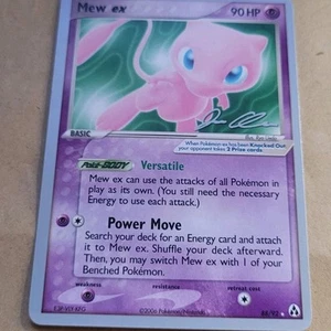 POKEMON PROMO CARD - WORLD CHAMPIONSHIPS 2006 - MEW EX 88/92 -RARE NM - Foto 1 di 2