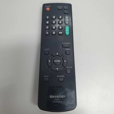 Controle remoto de TV LC-15AV7U, LC-15SH7U, LC-20AV7U, LC-20SH7U Sharp GA566WJSA fabricante de equipamento original - Imagem 1 de 4