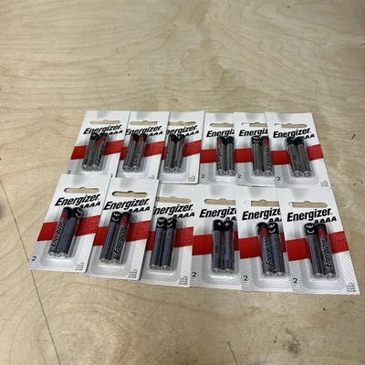 Lote De 12 Pilas Alcalinas Energizer AAAA, Batería De 1.5 Voltios Foto 1 de 4