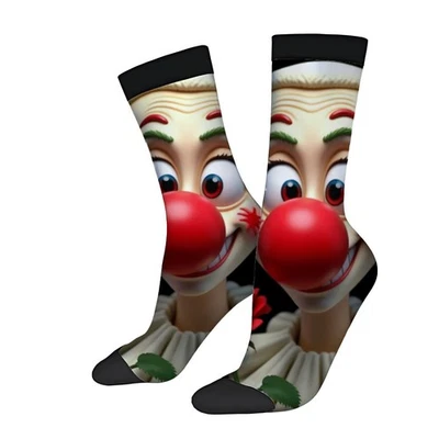 Calcetines universales Four Seasons - 2 pares de calcetines unisex de moda con divertido payaso Foto 1 de 4