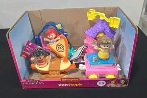 Fisher-Price Disney Princess Little People Desfile Flotador Lote 4 Ariel Moana Belle  - Imagen 1 de 7