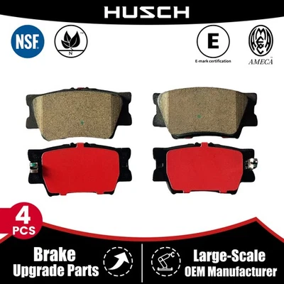 Premium Low Dust Rear Ceramic Brake Pads D1212 for Toyota RAV4 Camry Avalon,SALE Foto 1 de 4