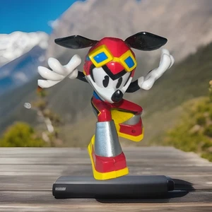 Disney Mickey Mouse Remote Control Sonic Spaceboard Retro Vintage Toy Rare Fun - Picture 1 of 24