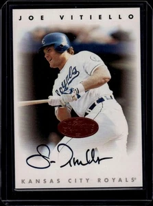 1996 Leaf Signature Series #NNO Joe Vitiello Autographs Bronze - Picture 1 of 2