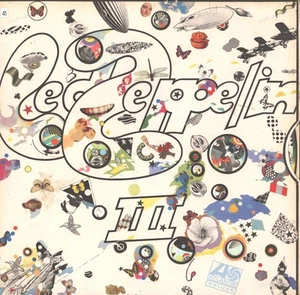Led Zeppelin - Led Zeppelin III UK LP 1972 (VG/VG+) wheel sleeve laminated . - Photo 1/2