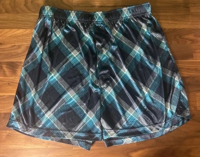 Calzoncillos Boxer Croft & Barrow Líquido Satinado Botón Mosca Ocio De Colección Azul Sedoso XL Foto 1 de 4