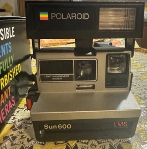 Polaroid 600 Sun LMS macchina fotografica Vintage. Eccellenti condizioni. - Foto 1 di 5