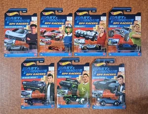 Hot Wheels 2021 FAST & FURIOUS SPY RACERS Mix #2  Lot Of 7 Cars - Picture 1 of 5