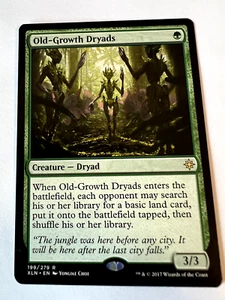 MTG Magic The Gathering Ixalan Old-Growth Dryads Rare LP - Picture 1 of 2