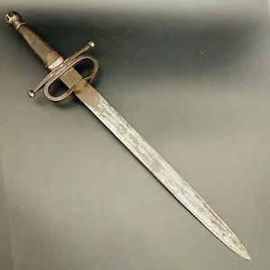 16th Century Antique Medieval Italian, Spanish, Short Sword 21¼", With Scabbard. - Picture 1 of 14