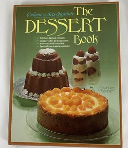 Vtg. 1977 Culinary Arts Institute "The Dessert Book" 1st edition HC DJ - Picture 1 of 8