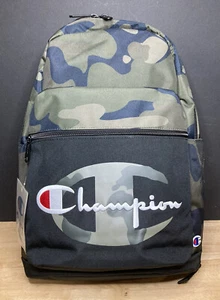 Champion Back To School Backpack Zippered Canvas Book Bag OS NEW - Picture 1 of 12