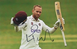 Cricket: 4 Northamptonshire Past & Present players signed colour photographs - Picture 1 of 4