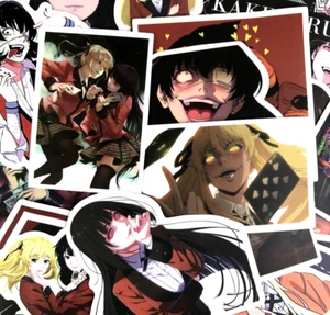 50pc Random Kakegurui TV Anime Waifu Laptop Wall Decal Sticker Pack - Picture 1 of 10