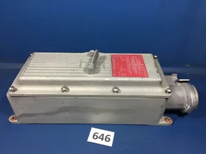 COOPER CROUSE-HINDS DBR56742 3W4P ARKTE INTRLCK RCPT 70A BREAKER - Picture 1 of 6