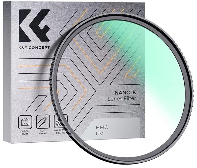 K&F Concept HMC UV Protection Filter Nano K-Series with Multi-Resistant Coating - Image 1 of 1