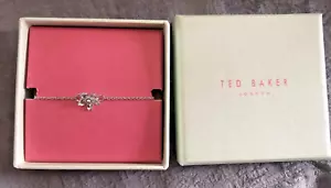 Pulsera Ted Baker Flor Tono Plata - Imagen 1 de 4