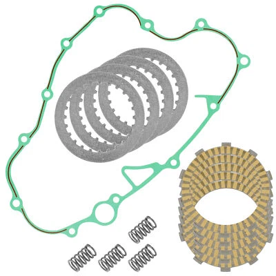 Clutch Friction Steel Plates Gasket Kit for Honda Big Red ATC250ES ATC250SX 1985 - Image 1 of 4