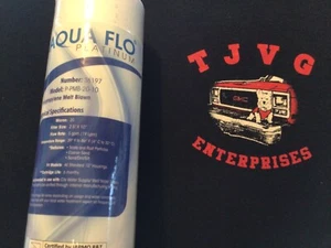AQUA FLO 36197 NEW PLATINUM FILTER P-PBM-20-10 - Picture 1 of 1