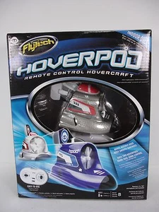 NEW WOWWEE FLYTECH HOVERPOD REMOTE CONTROL HOVERCRAFT BLUE 4162 INDOOR ONLY - Picture 1 of 10