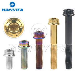 Titanium Bolt M10x20 25 30 35 40 45 50 55 60 65 70mm Flange 12-Point Torx Screw - Picture 1 of 11