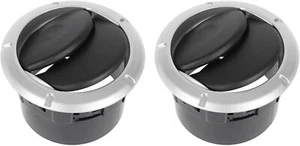 Interior ventilation cover on the dashboard 8200464605 687606360R Chrome 2pieces - Picture 1 of 6