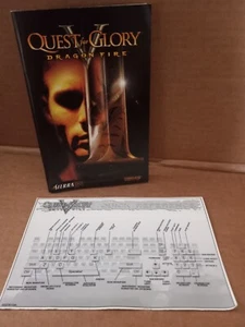 Quest for Glory V: Dragon Fire (IBM PC, Sierra, 1998) COMPLETO -MANUAL, TARJETA - Imagen 1 de 8