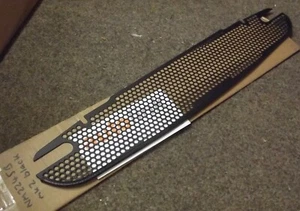 Front radiator grille heavy duty s/s Mazda MX5 mk2 MX-5 satin black powdercoat - Picture 1 of 2
