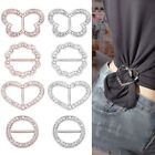 Shape T-Shirt Clip Round Circle Scarf Ring Buckle Decorative Buckle Ring Clip