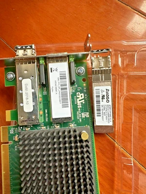 Emulex LPe31002-M6-F 16GbE Dual Port Fibre Channel Host Bus Adapter with 2*SFP - Image 1 of 4