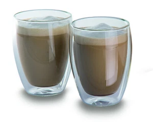2er Set doppelwandige Cappuccino Gläser - Bild 1 von 1