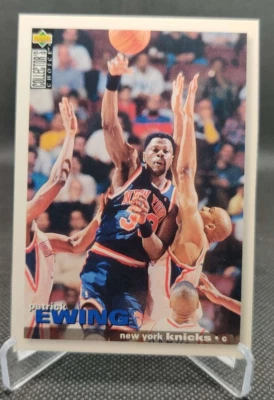 1995  Collector's Choice #244 Patrick Ewing New York Knicks basketball card - Image 1 of 2