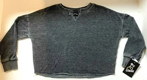 Crop-Top - Long Sleeves for Girls Color Black Size "S" (6/6X) - Art Class - Picture 1 of 9