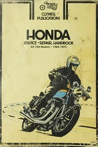 CLYMER Service Manual HONDA 750 Models M341 69-72 - Picture 1 of 6
