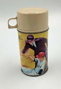 1969 King-Seely Thermos Baseball Vintage Missing inside screw top - Picture 1 of 8