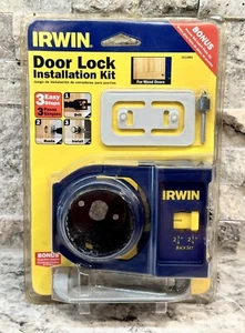 Irwin 3111001 per serratura porte in legno kit installazione nuovo con scatola bonus router bit - Foto 1 di 6