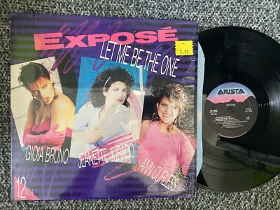 Expose Lp 12” Let Me Be The One 1987 N. M In Shrink - Image 1 of 2