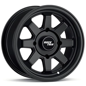 14" RockTrix RT116 ATV Wheel 14x7 4x110 4/110, +30mm Offset (5+2 Offset) UTV Rim - Picture 1 of 7
