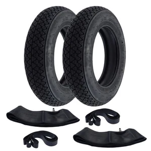 2x Reifen VeeRubber VRM054 3.50-10 (3 1/2 x 10) 59J TT + Schlauch + Felgenband - Bild 1 von 4