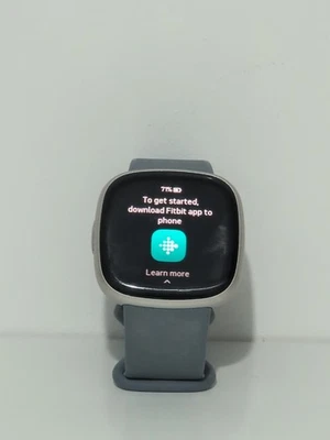 Fitbit Versa 4 Smart Health And Fitness Tracker 40 Modes GPS HR Black Watch Only - Image 1 of 3