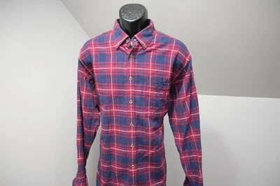 Southern Proper Flannel Shirt Plaid Long Sleeve Traditional Fit Mens Size Large - Image 1 of 4