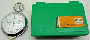 Dietzgen Plan Map Measure Model 1715-8 w/ Box Opisometer Curvimeter FREE SHIP! - Picture 1 of 4