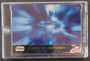 JUMP TO LIGHTSPEED 2015 TOPPS STAR WARS THE FORCE AWAKENS GOLD CARD #13 /100 - Picture 1 of 2