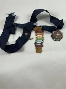 Vintage Orden des Regenbogen-Verdienstpreises mit Farbkreuz und BFCL Pin - Bild 1 von 7