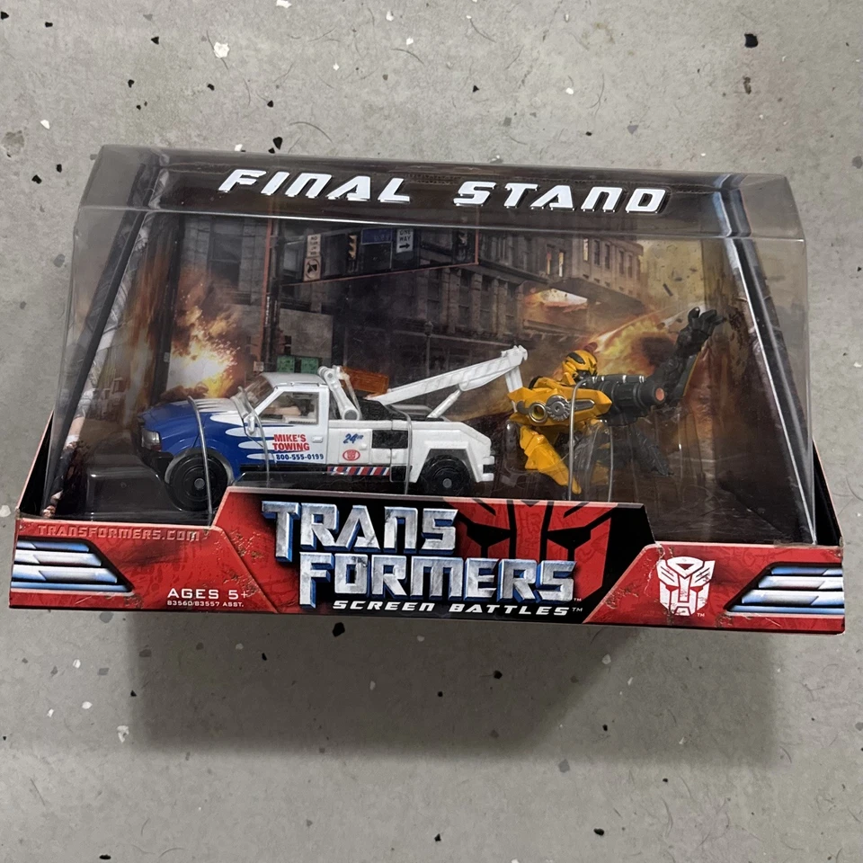 Hasbro 2007 Transformers Movie Screen Battles Final Stand: Longarm/Bumblebee - Image 1 of 4