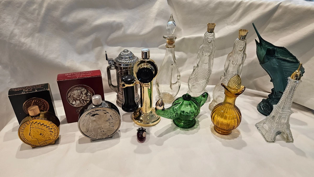 AVONビンテージ ガラス瓶 6つセット AVONビンテージ ガラス瓶 6つ