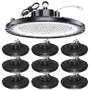 UFO High Bay Light 200W 5000K 30000LM 150LM/W (Eqv.800W Mh/Hps/Hid) Including... - Picture 1 of 8