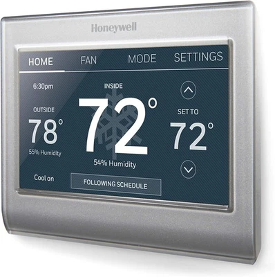 Honeywell RTH9585WF Wi-FiSmart Color Thermostat w/7-Day Programmable TouchScreen