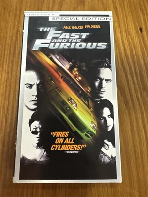 The Fast and the Furious (VHS, 2002, Special Edition Contains Bonus Footage) - Image 1 of 4