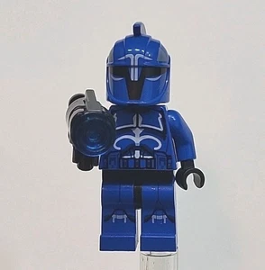 LEGO STAR WARS SENATE COMANDO CAPITÁN MINIFIGURA sw0613 USADO 75088 con BLASTER - Imagen 1 de 3